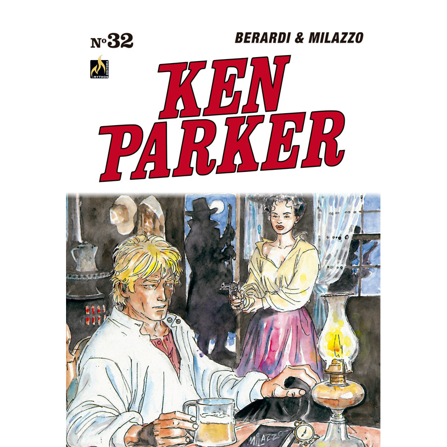 Capa do livro Comics - Ken Parker vol. 32 - por Giancarlo Berardi - Mythos Editora