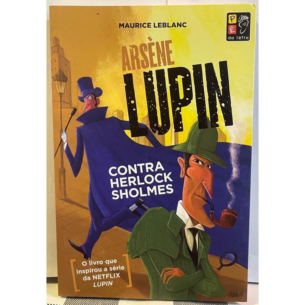 Arsène Lupin Contra Sherlock Holmes | Maurice Leblanc em Oferta na Shopee