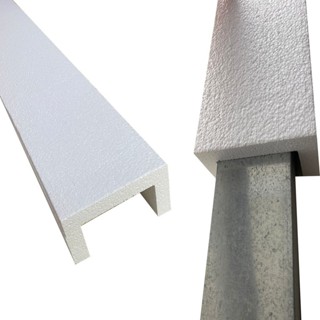 Acabamento Moldura Isopor Esconder Cano Calhas  11x11 / 1 Mt em Oferta na Shopee