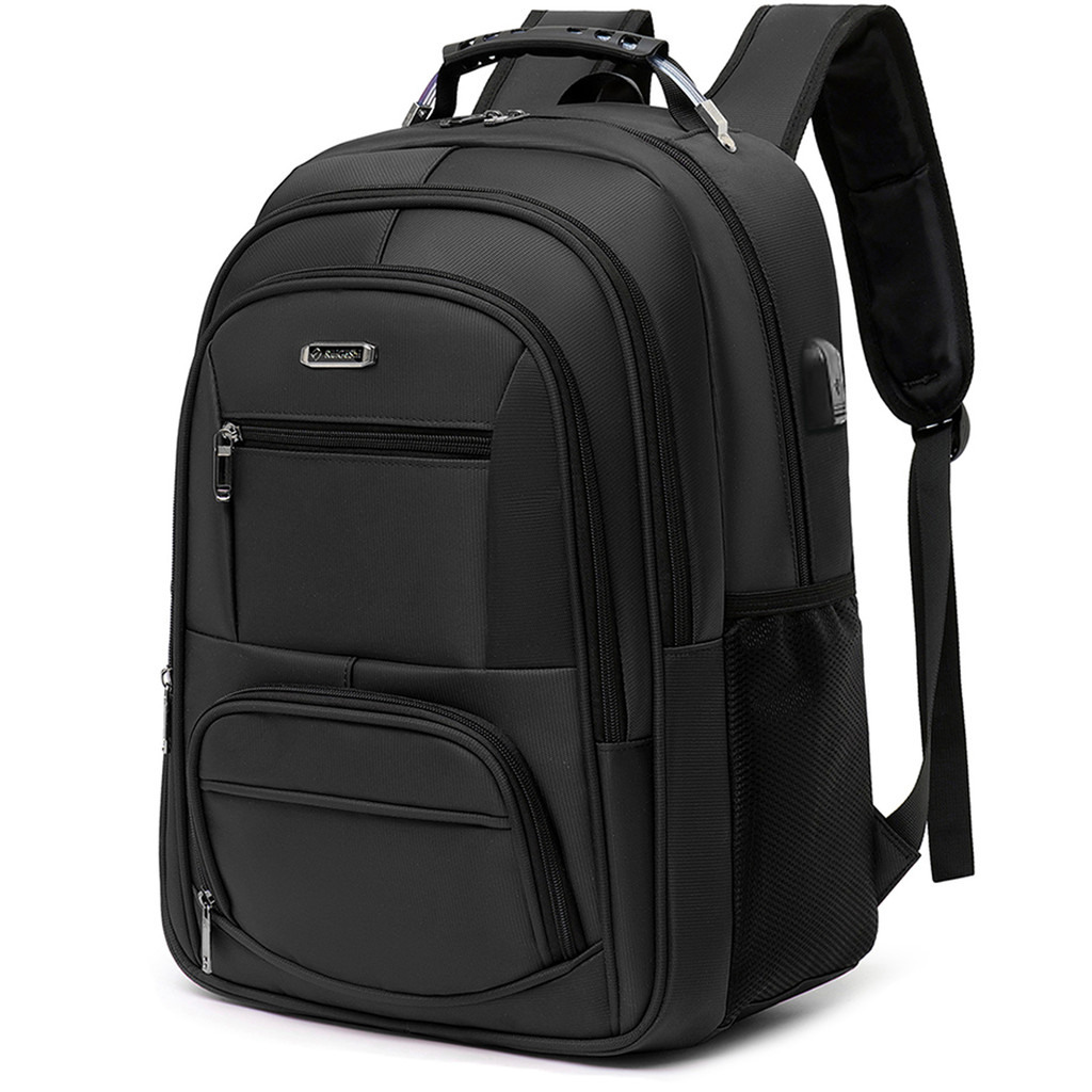 Mochila Executiva Masculina Feminina Antirroubo Impermeável com Porta USB para Notebook 15.6 Viagem Trabalho Dia a Dia