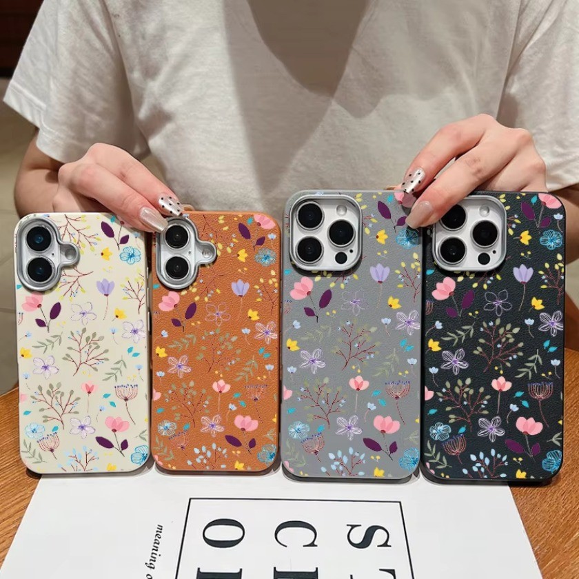 Flor Floral Modelado Caso De Telefone Para Motorola Moto G56 G15 G05 E15 G85 G84