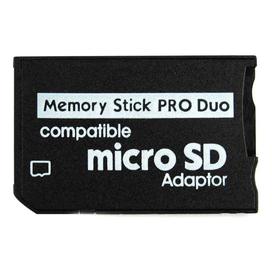 Adaptador Memoria Pro Duo Para Micro Sd Psp E Câmeras Sony
