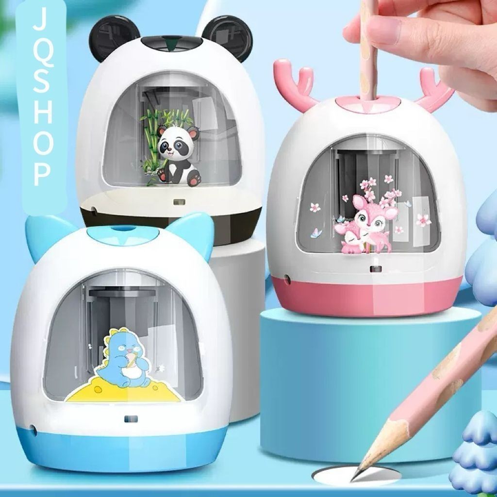 Apontador Automático + USB com Depósito de Lapís ( Nao Recarregavel ) 5 modelos para escolher em Oferta na Shopee