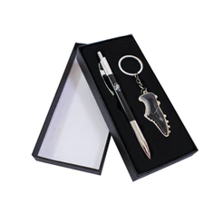 Kit Caneta Roller Ball + Chaveiro Chuteira - Vasco