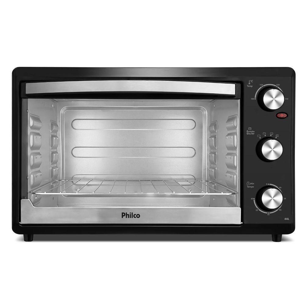 Forno Elétrico Philco PFE44P Dupla Resistência 44L 220V em Oferta na Shopee