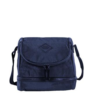 Lancheira 2 Compartimentos Sestini Lunch Crinkle 2 - Azul em Oferta na Shopee