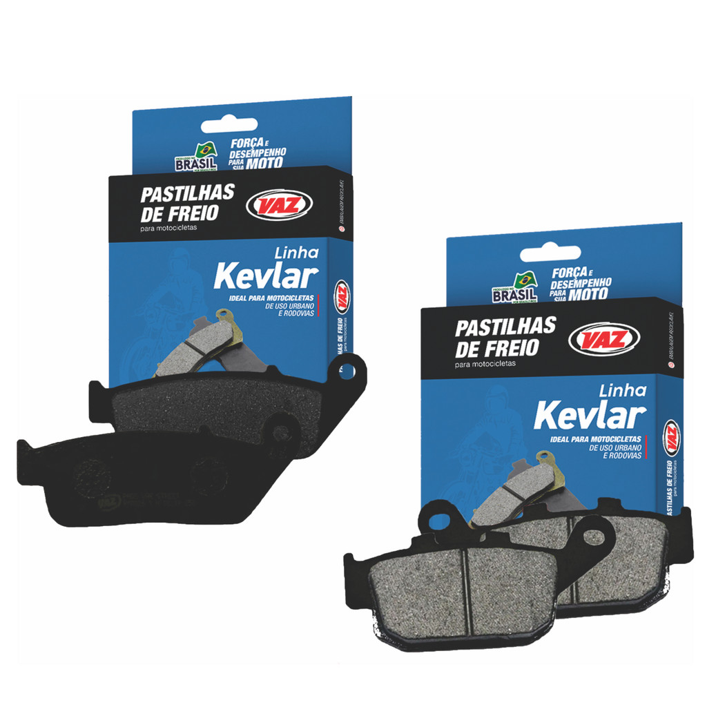 Kit Pastilha Vaz Dianteira Traseira Honda Cb500f Cb500x Até 2022 Nc750 Nc750x Ab