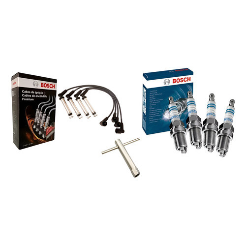 Kit Cabo E Vela Bosch Corsa Wind 1.0 97 98 99 00 + Chave