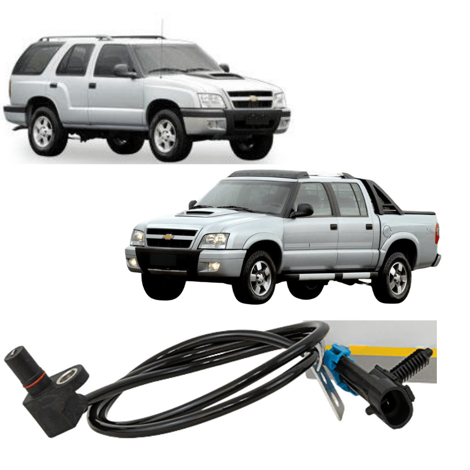 Sensor ABS Blazer/S10 4x4 2 pinos dianteiro Direito/Esq. 1998/10