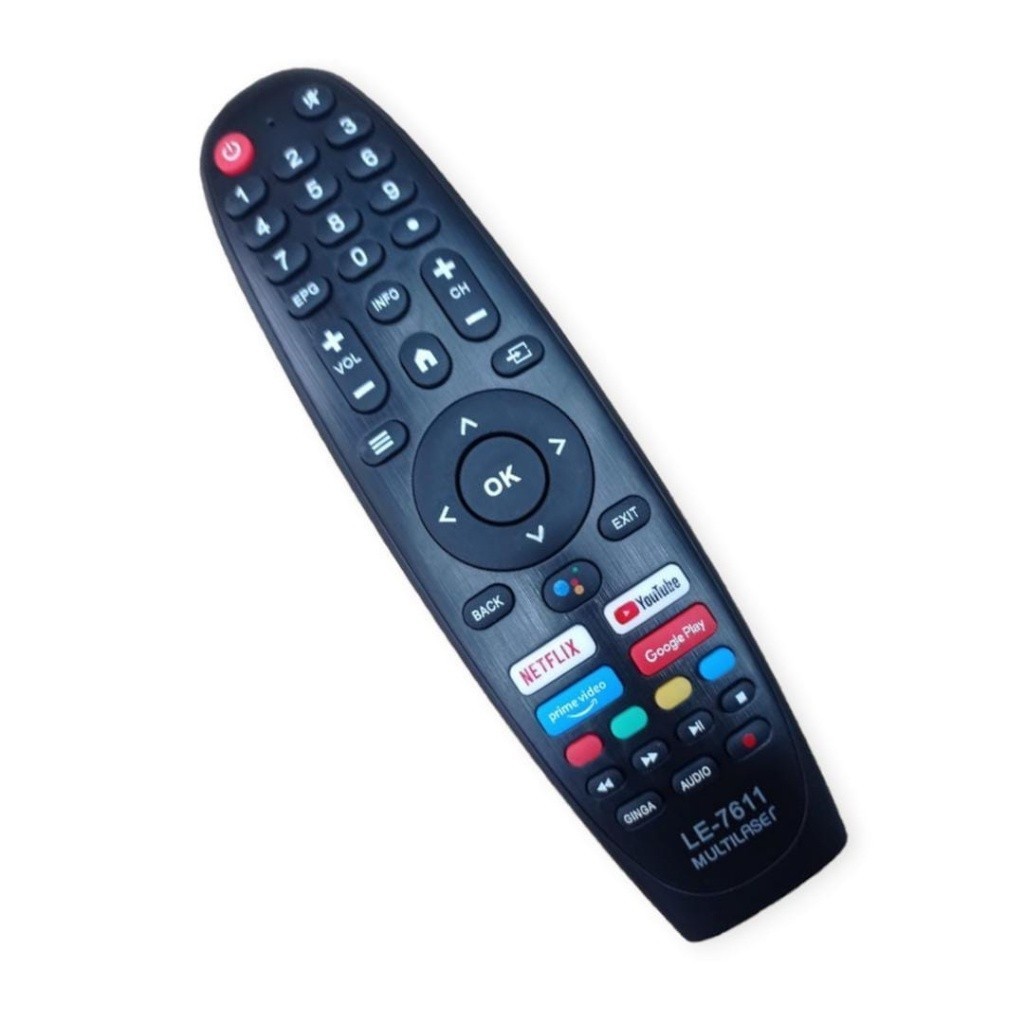 Controle Remoto Para Tv Multilaser 4k Android Tl042 Tl045 não serve na LG