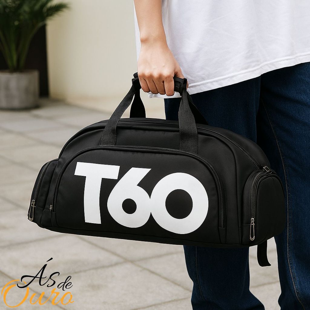 Bolsa Mala impermeável  Esportiva Mochila Costa Transversal Fitness Treino Academia - SZJ-...