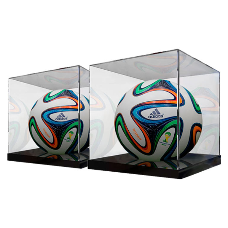 KIT 2 EXPOSITOR PARA BOLA DE FUTEBOL VOLEI SOCIETY SALÃO 25X25X25 - 3mm