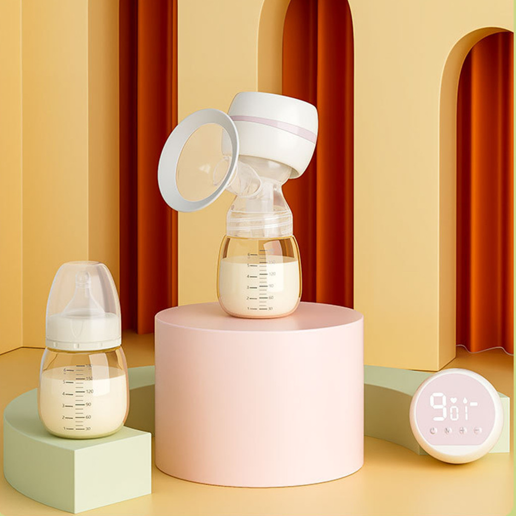 Bomba tira-leite elétrica Sem dor Alta potencia de sucção integrada Silenciosa Massageador Portátil vancon