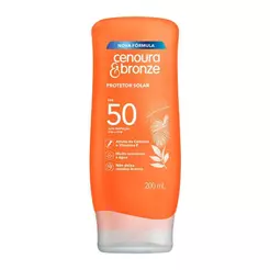 Protetor Solar Corporal Cenoura & Bronze FPS50 200ml