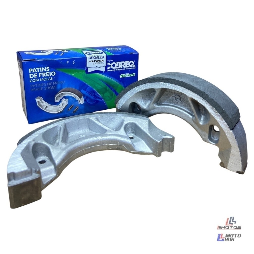 Patin De Freio Ybr Factor / Fazer 250 0323-Cp Cobrec