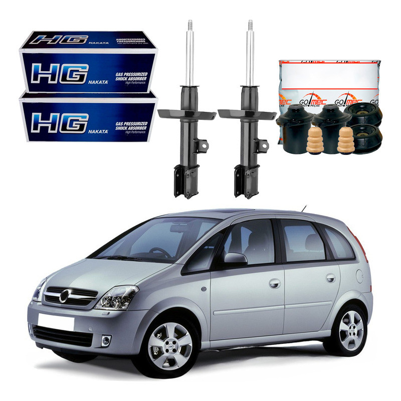 Kit Amortecedor Dianteiro, Meriva 1.8 2002 A 2008 em Oferta na Shopee