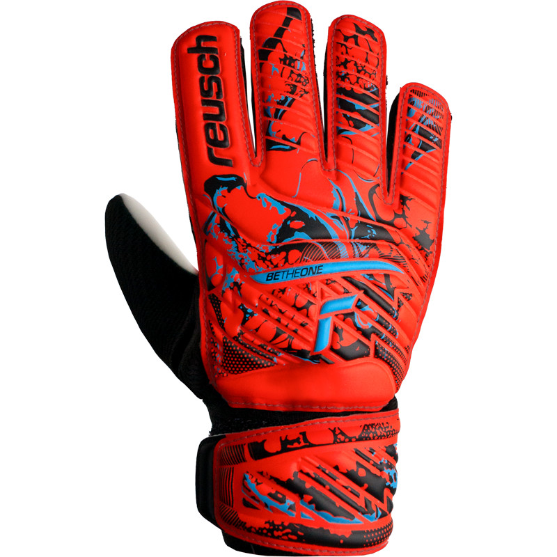 LUVA REUSCH ATTRAKT STARTER SOLID RED/BLUE