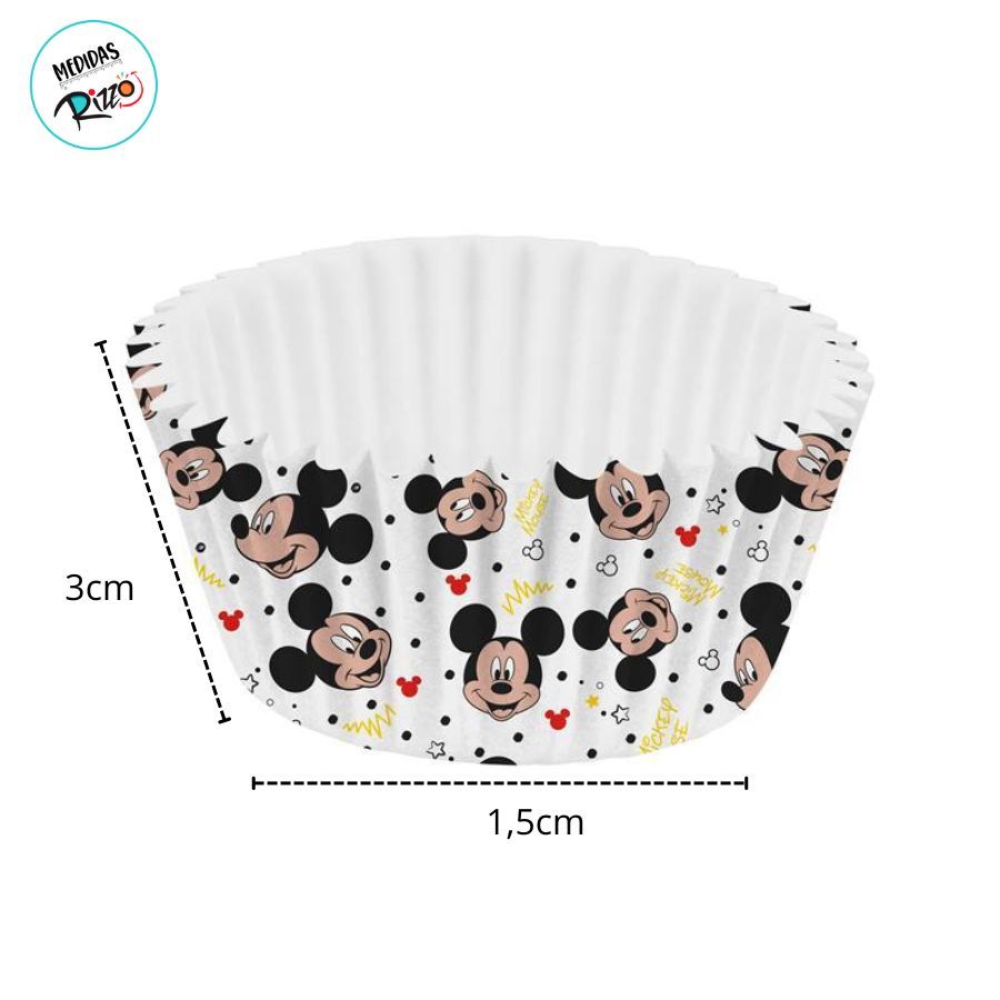 Forminha para Brigadeiro N°5 Mickey Mouse - 100 unidades - Disney Original - Rizzo · foto 2