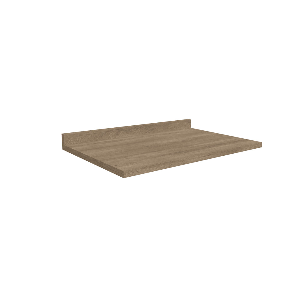 Tampo para Balcão de Cozinha 80cm Kappesberg E607 cor Nogal