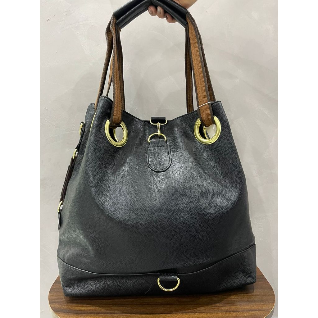 Bolsa Feminina Grande Tote Alça de Ombro e Transversal Couro PU Premium Espaçosa, Linda, Elegante - Promoção em Oferta na Shopee