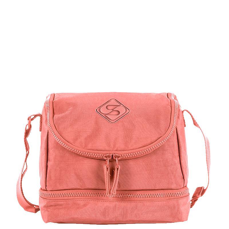 Lancheira 2 Compartimentos Sestini Lunch Crinkle 2 Laranja - Apricot em Oferta na Shopee