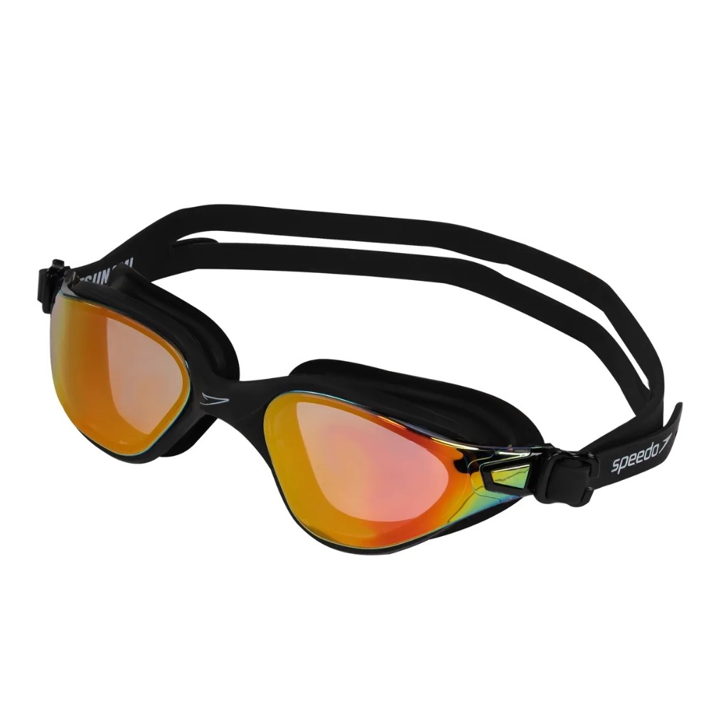Óculos de Natação Speedo Tsunami Espelhado Vedação Grande em Oferta na Shopee