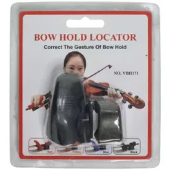 Apoio para Arco Violino Portátil Borracha Cor Preto BH01