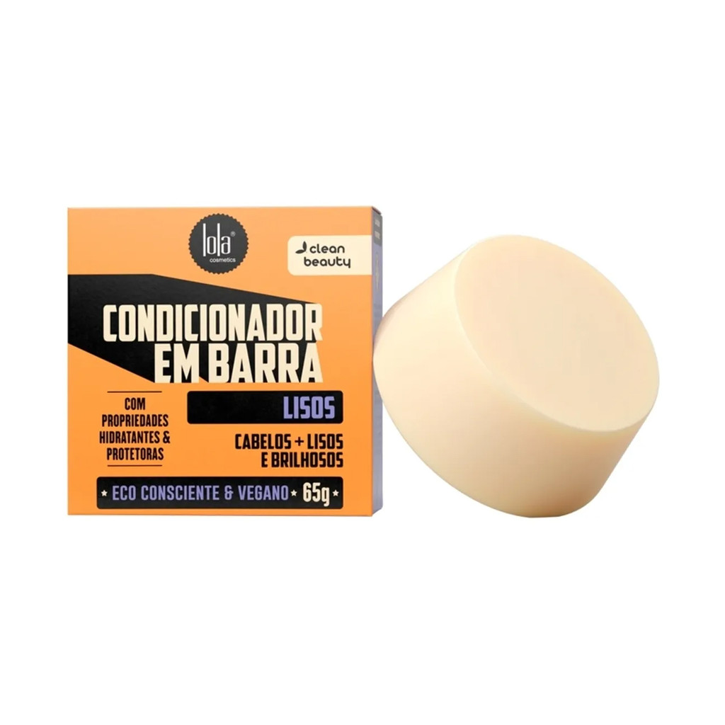 Condicionador em Barra Lola Cosmetics Lisos 65g em Oferta na Shopee