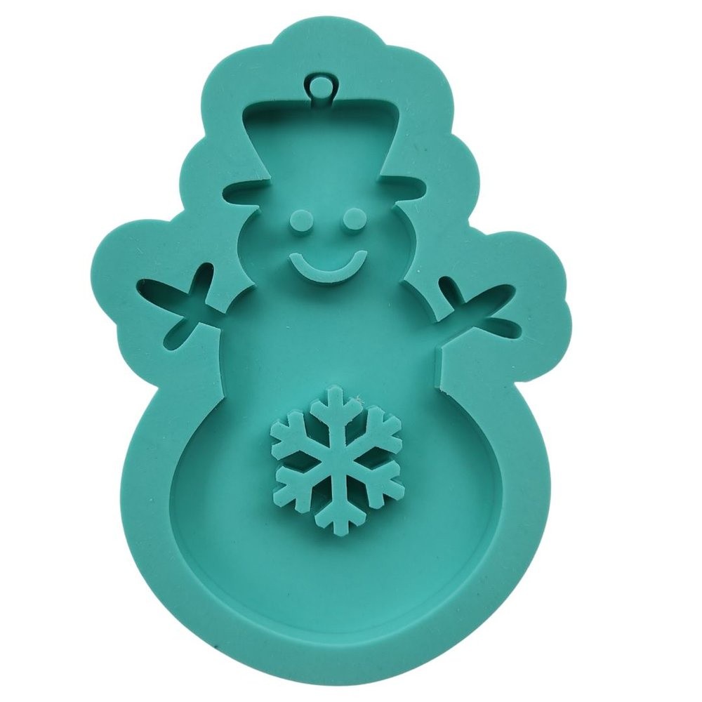 Molde Boneco de Neve Flocos de Neve — R$ 14,90 em Shopee