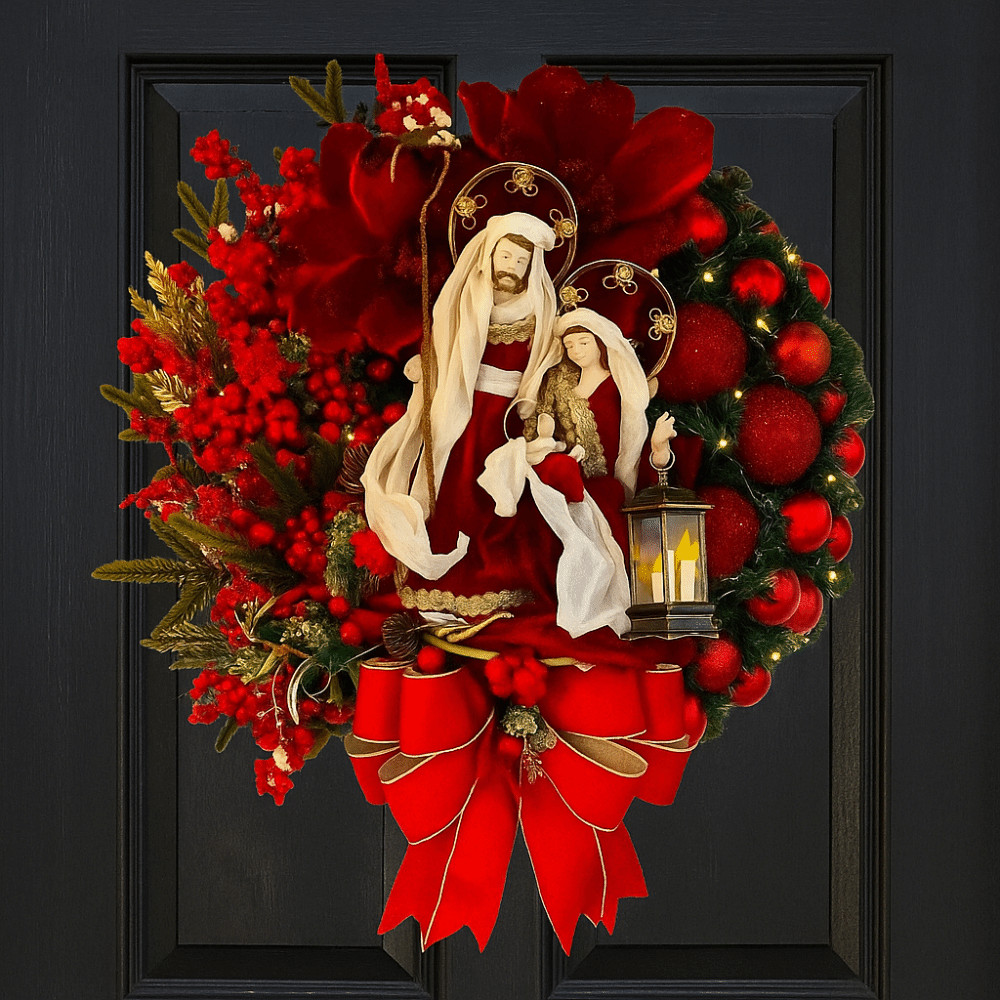 Guirlanda de Porta Vermelha: Onde Comprar | BuscaProdutos