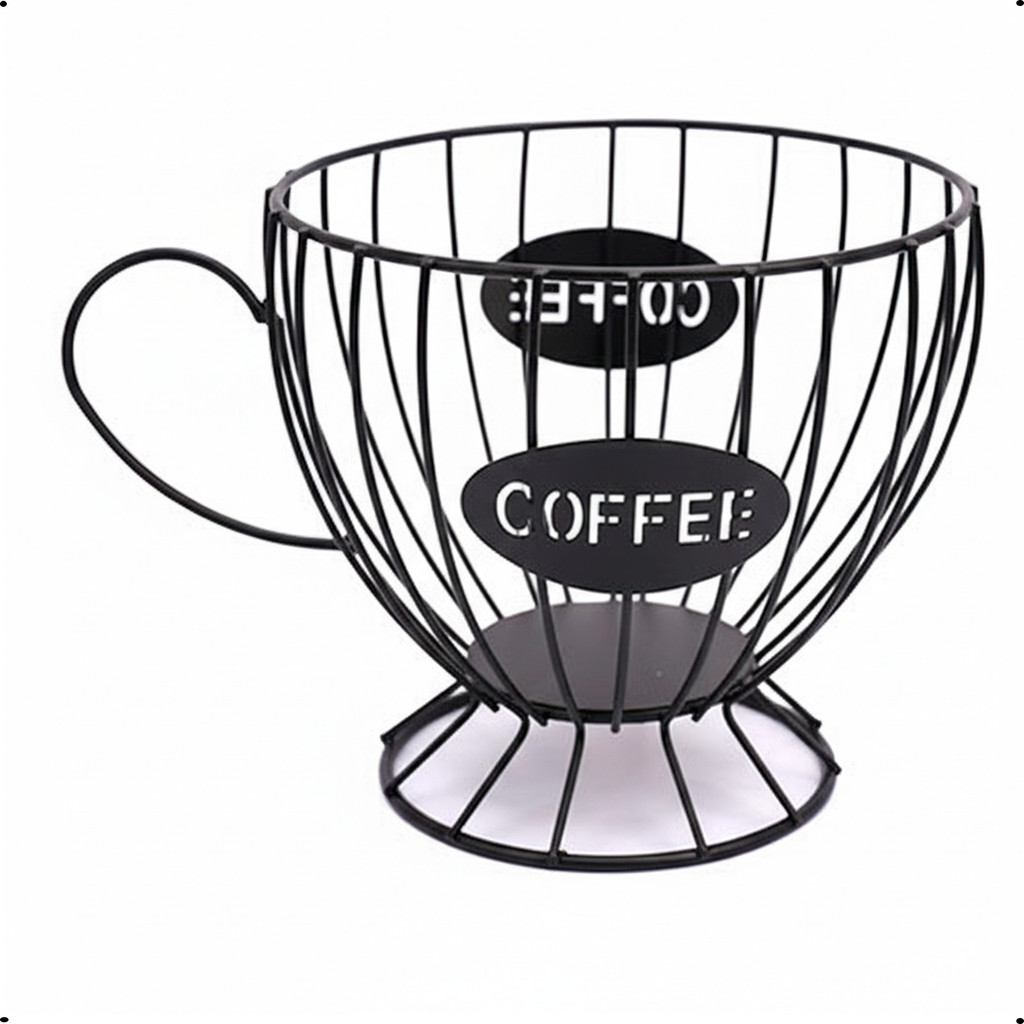 Dispenser Xicara de Cápsulas de Café Metal - Capuccino Café Cápsula Máquina de Café Resitente