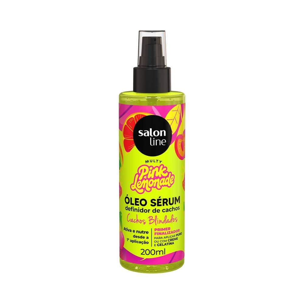 Óleo Sérum Salon Line Multy Pink Limonade 200ml em Oferta na Shopee