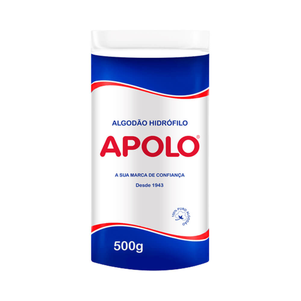 Algodão Apolo Rolo 500g em Oferta na Shopee
