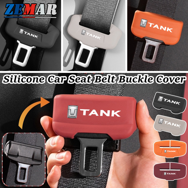 GWM Tank 300 Capa Protetora De Fivela De Cinto De Segurança De Carro Silicone Segura Antiderrapante Anti Nti Scratch Cov