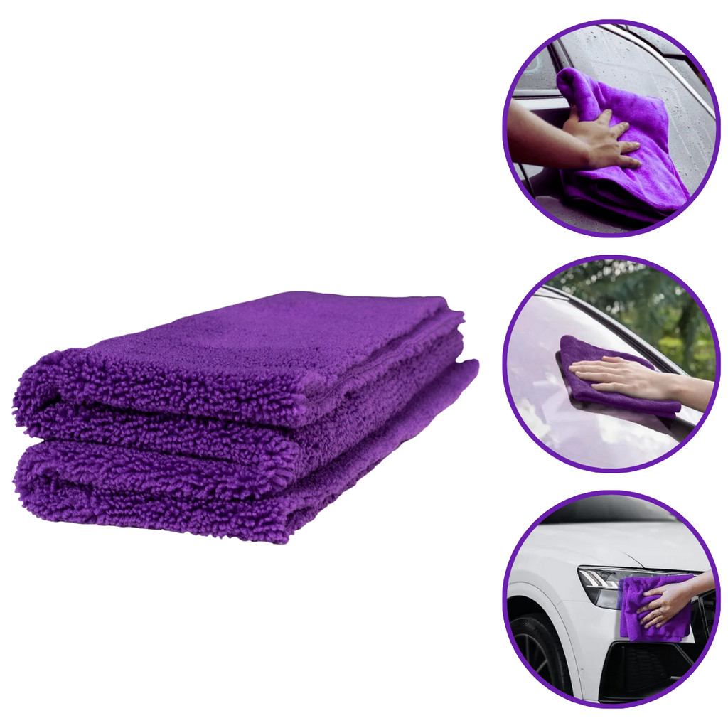 Toalha Microfibra 40X40Cm Limpeza Automóveis - Zacs em Oferta na Shopee