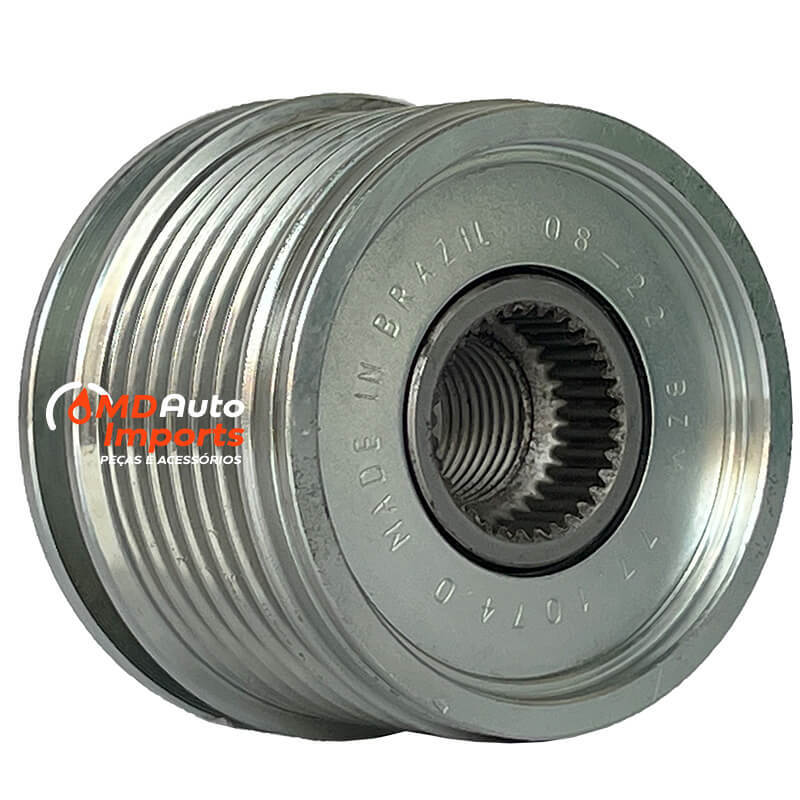 Polia Roda Livre Alternador Renault Logan Sandero Clio