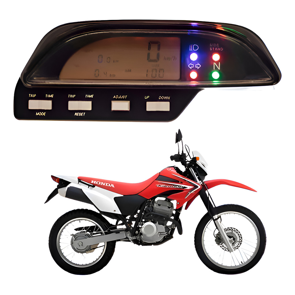 Painel Completo Instrumentos Moto Honda Xr250 Tornado Condor