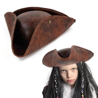 Chapéu de Pirata Tricórnio Jack Sparrow em Oferta na Shopee