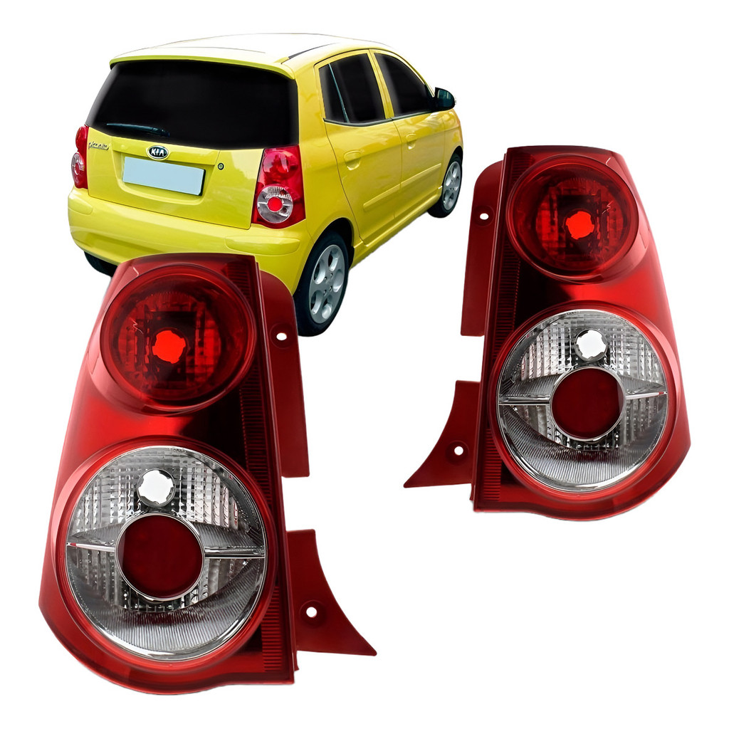 Par Lanterna Traseira Kia Picanto Ano 2008 09 10 2011 em Oferta na Shopee