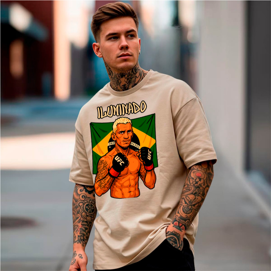 Camiseta Oversized Charles do Bronx Oliveira ufc