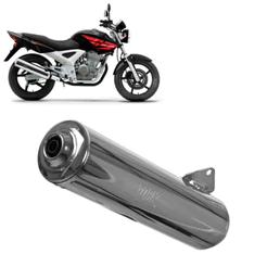 Ponteira Escapamento Honda CBX 250 Twister 2001 a 2008 Modelo Original Aço Pro Tork
