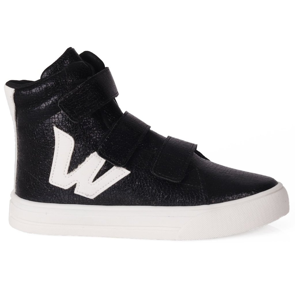 Tênis Infantil Feminino Casual Cano Alto WorldColors - Preto · foto 2