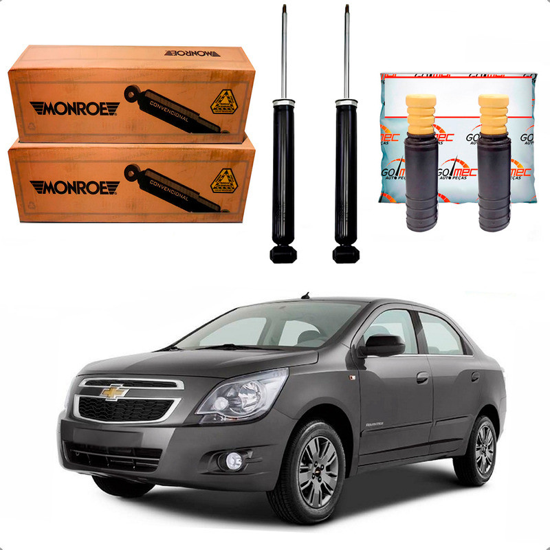 Kit Amortecedor Traseiro. Cobalt 1.4 1.8 2011 A 2015 em Oferta na Shopee