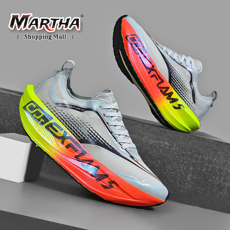 Tênis De Corrida Masculino Com Placa De Carbono , Amortecimento De Estrada , Confortável , Feminino , Treinamento em Oferta na Shopee