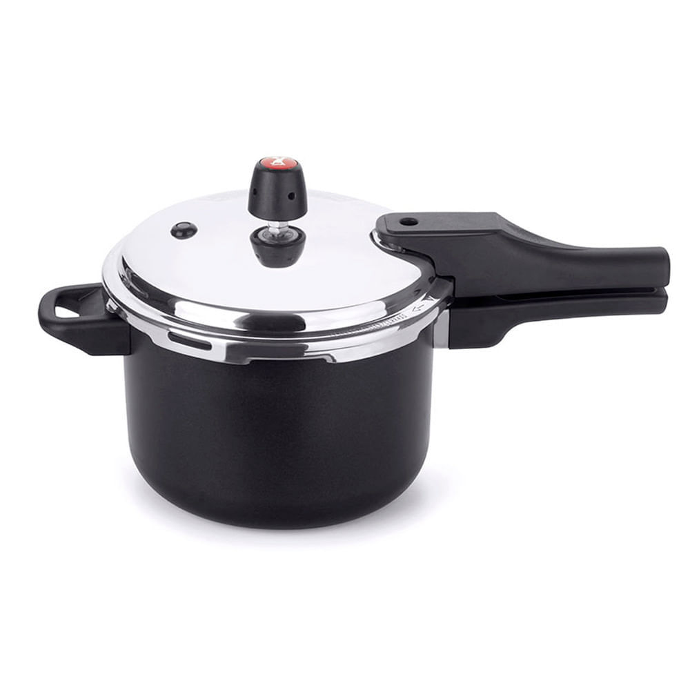 Panela de Pressão Multiflon Preta 4,5l em Oferta na Shopee