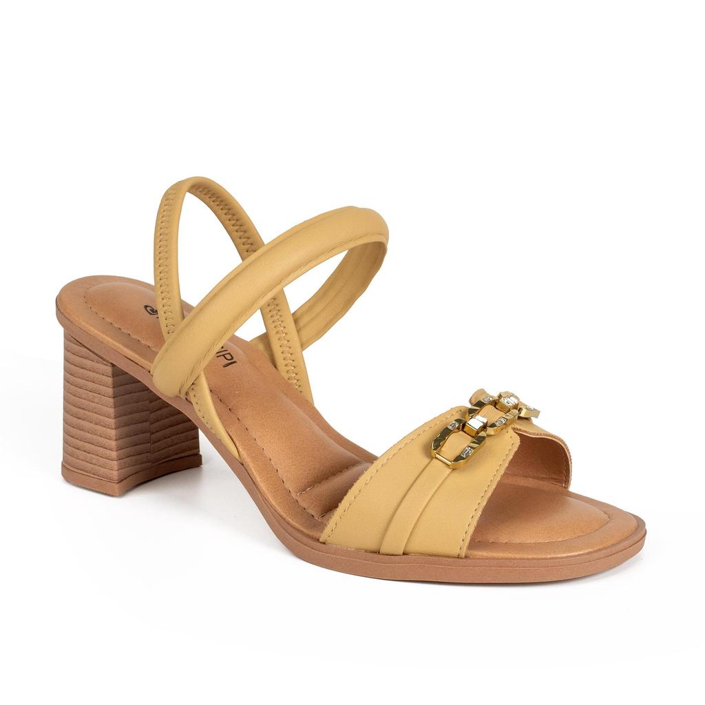 Sandália Mississipi de Salto Bloco Feminina MF761 em Oferta na Shopee