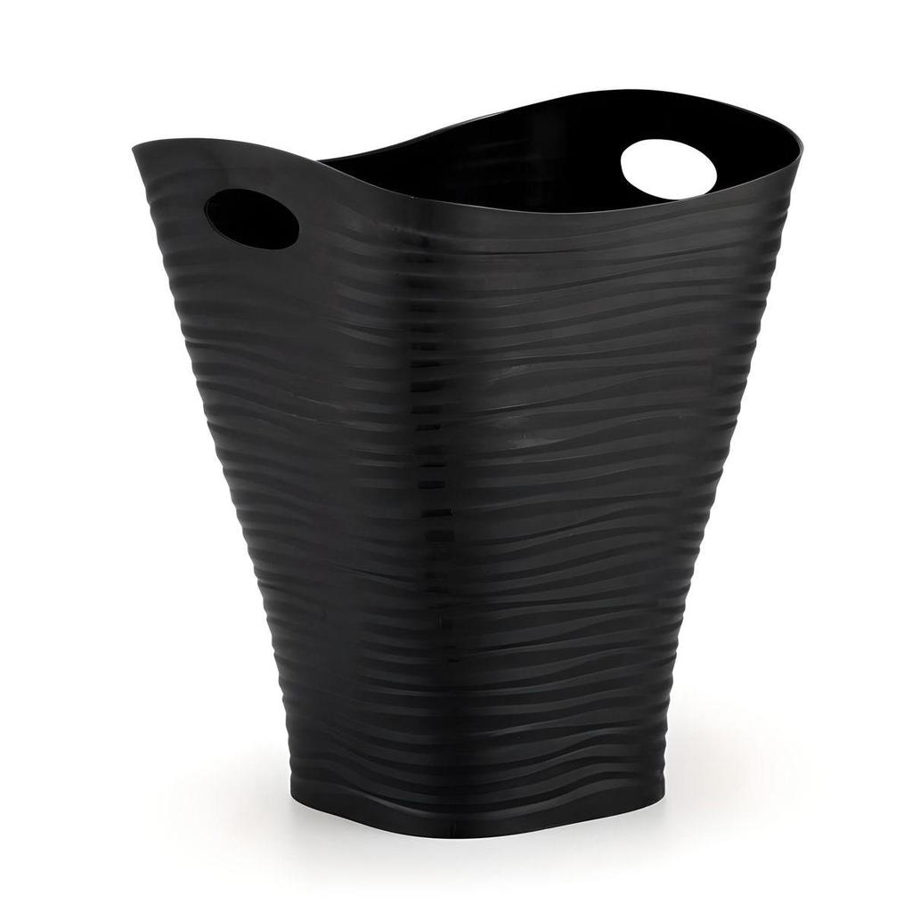 Lixeira / Cesto Eco Dunas 6,5Lts Preto 9012 - Dasplast