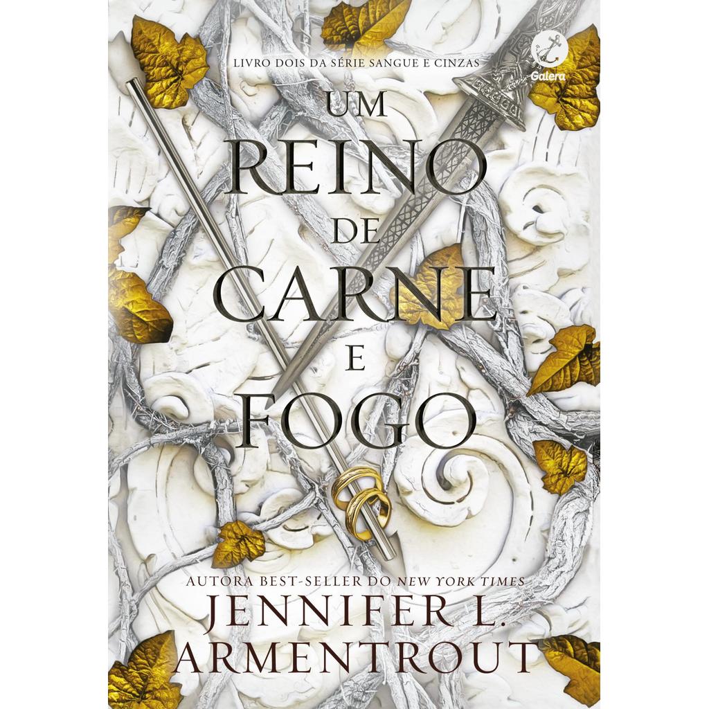 Um reino de carne e fogo (Vol. 2 Sangue e Cinzas)   (loja 156 Piracicaba)