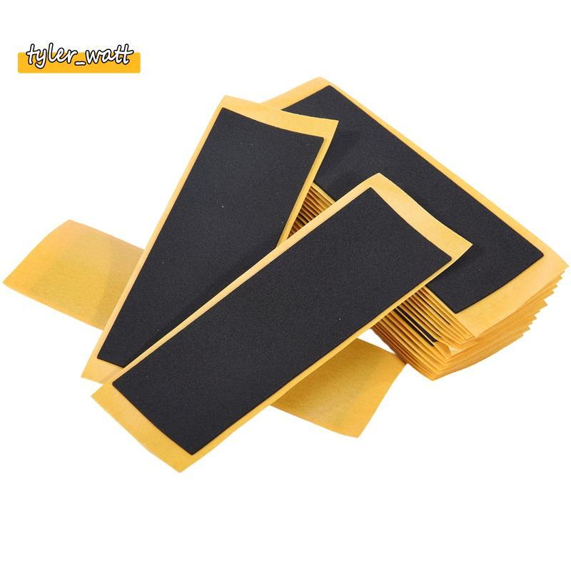 20 Pçs/Lote Preto Fingerboard Deck Fita Sem Cortes Adesivos Adesiva De Espuma Preta 38mm X 110mm em Oferta na Shopee