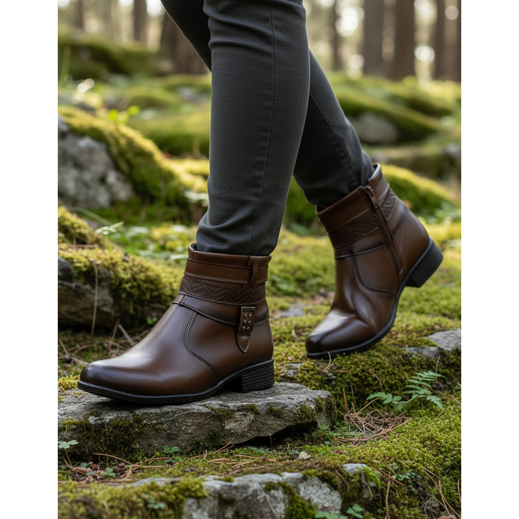 Botas Cano Curto Marrom: Onde Comprar | BuscaProdutos